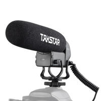 TAKSTAR SGC-600 Micrófono Condensador De Encuadre Para Entrevistas Con Control De Ganancia En 3 Niveles Y Filtro Bajo De Salida De 3.5mm - details 1
