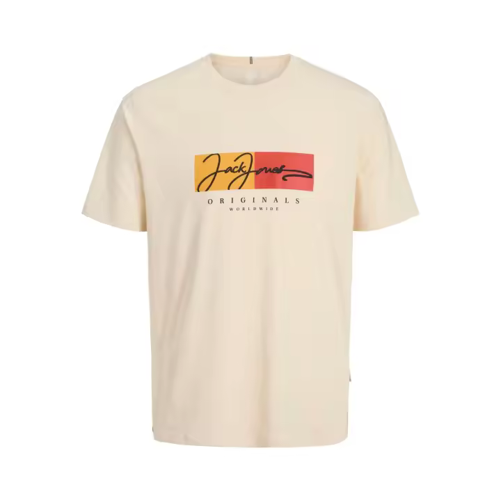 Camiseta Fredererikberg Beig Jack and Jones - 1