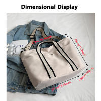 Bolso de lona ligero para mujer, bolsa de hombro de gran capacidad, alta calidad, 2023 - details 1
