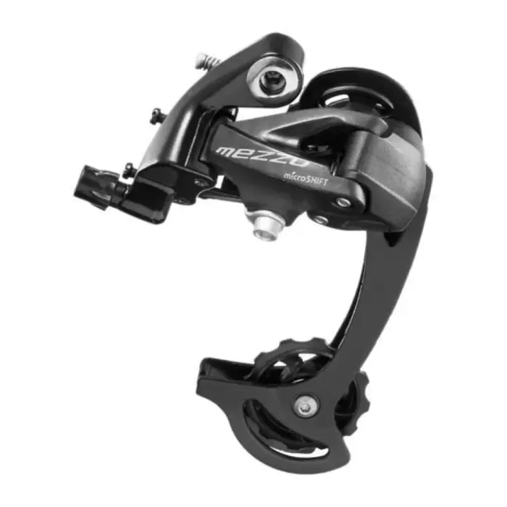 Microshift Desviador Trasero Mezzo H-series Plateado - 1