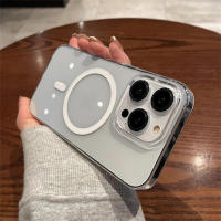 Funda Magnética Original Para iPhone Compatible Con Magsafe Resistentes a Arañazos Y Huellas Acolchado En Esquinas Compatible Con Varias Versiones De iPhone - details 10