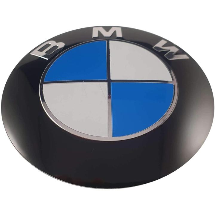 Logo BMW E46 E39 2 Emblemas/logo BMW De 82 Mm Para Capó - Compatible Con E46, E39, E90, E60, E34, E36, X3, X5, X6 Emblema Capó BMW 82mm - 6