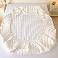 Protector De Sábanas Impermeable Con Cama Durable Antialérgico No Esmerilado Tamaño Ajustable 150/160x200 Anti-Polvo Y Anti-Rasguños - details 11