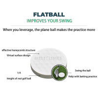 Bolas De Golf Planas Para Entrenamiento Portátiles Y Ligeras Bolas De Swing De Golf Para Práctica Interior Y Exterior - details 4