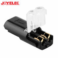 10pcs Conectores De Cable De 2 Pines Para Splice Rápido Terminales Eléctricos Para Cableado Y LED Adecuados Para Coches Tamaño 22-20AWG - details 5