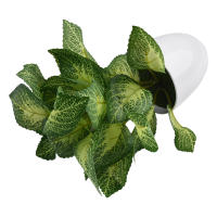 1pc Decoración De Bonsái Artificial Planta De Hojas En Maceta Para Sala De Estar Dormitorio Jardín Oficina Restaurante Escritorio - details 0