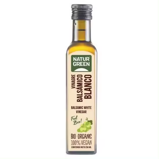 Vinagre Balsamico Blanco Bio Vegan 250ml Natur-Green - 1