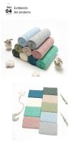 Manta De Algodón Para Bebé Super Suave Recién Nacido Niño Niña Carrito De Compras Cubierta De Dormitorio 90*70cm Juguete Alfombra De Juguetes Para Exteriores - details 8