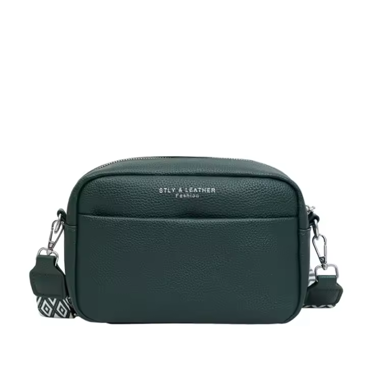 Bolso De Hombro Para Mujer De Alta Calidad Estilo Crossbody Bolso Bandolera Moda Sencillo Y Elegante Para Comunicación Diaria - 1