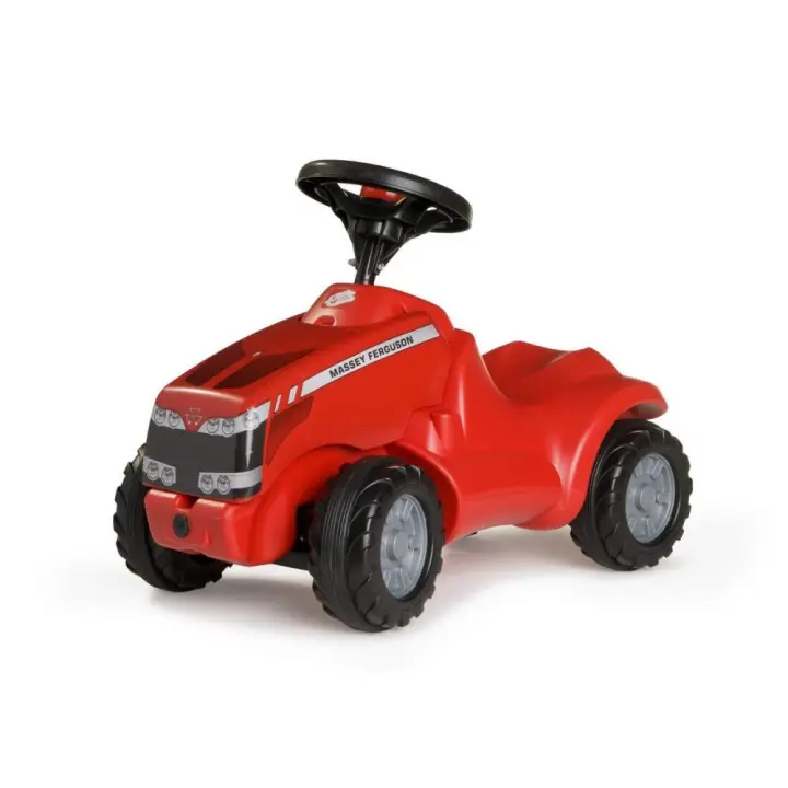 Rolly Toys Massey Ferguson 5470 Correpasillos Infantil con Almacenamiento Bajo el Capó y Enganche Trasero - 1