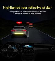 Etiqueta Reflector Para Coche 90cm Cinta De Seguridad Anticollisión Para Maletero Advertencia Nocturna Venta Individual - details 4