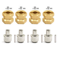 Adaptador De Rueda Hexagonal Para Coche RC 4pcs 12mm/15mm/17mm Aumenta El Eje Compatible Con TRX4 RC4WD D90 D110 Axial Scx10 90046 catRC - details 0