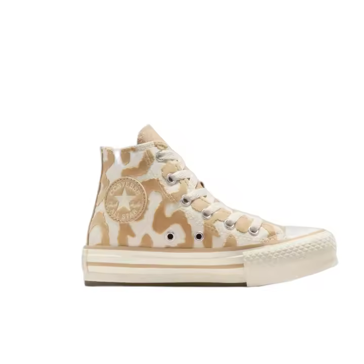 Zapatillas Marca Converse Modelo A11113C Para Kids Color Beig - 1