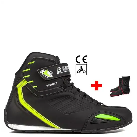 RAINERS T500 FLUOR BOTINES MOTO SPORT +CALCETINES TERMICOS T500F - 1