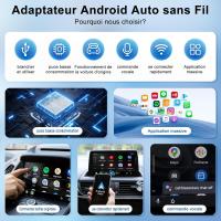 Adaptador inalámbrico para Android Auto: compatible con el 98 % de los automóviles, ideal para Android 11 y versiones posteriores - details 2