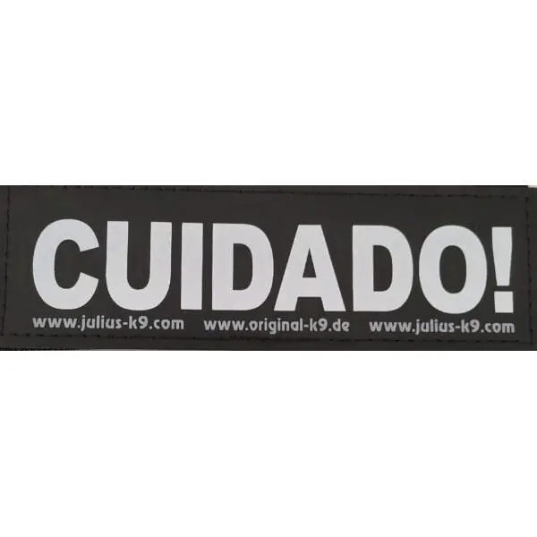 Etiquetas para arneses Julius K9 ,velcro en varios tamaños y modelos Platz K9 S.L. - 1
