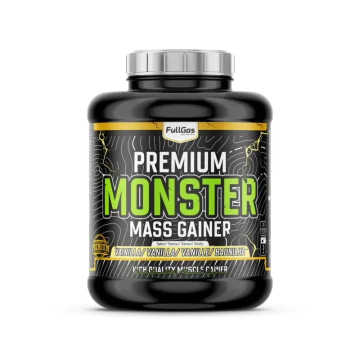MONSTER Premium Gainer Vainilla 3kg - - 1