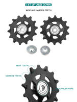 RODALE De BICICLETA GOLDIX Para Derileador Trasero 11T 12T 13T 14T 16T 17T Guía De Rueda Para Shimano SRAM 7-12 Velocidades - details 8