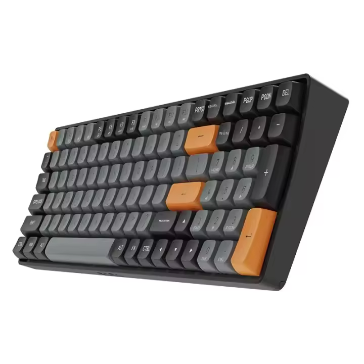 Teclado mecánico Aigo GD101 100 Teclas con cable USB y conexión inalámbrica 2,4 Para juego y oficina compatible con PC y portátil - 1