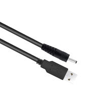 Cable De Poder USB a DC 3.5mmx1.35mm Carga USB 2.0 Macho a DC 3.5mmx1.35mm Cable De Alimentación Negro 1.2M Para Electrónica - details 5
