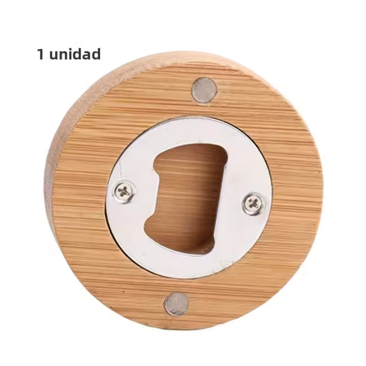 Bamboo Blank DIY Abrebotellas Para Boda Favors Adecuado Para Bar O Uso Doméstico Herramienta De Barra Set De 1/10/25/40pcs - 1