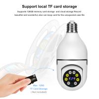 Cámara de Seguridad WiFi de Doble lente, Cámara de Vigilancia HD 1080P, detección de movimiento con IA, Comunicación bidireccional, 2,4G, 2 millones de píxeles - details 1