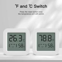 Sensor De Temperatura Y Humedad Zigbee Tuya Con Pantalla LCD Mini Control Remoto Por App Herramienta De Medición Digital - details 8
