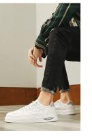 Zapatillas De Correr Para Hombre Zapatillas Deportivas Al Aire Libre 2024 Nuevas Vulcanizadas Planas Casuales Con Cordones Para Ocio Y Ejercicio - details 13