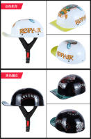 Casco Retro De Medio Tamaño Para Patinete Seguridad Para Motocicleta Harley Vintage Eléctrica Ciclismo Estilo Clásico Moda Unisex - details 19