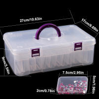 Caja De Almacenamiento Para Pintura De Diamantes 5D Accesorios Contenedor Para Bolas Y Herramientas De Mosaico Plástico - details 7