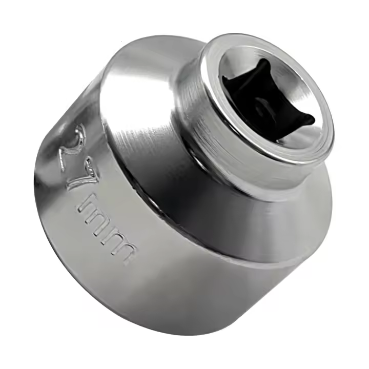 Llave De Filtro De Aceite 27mm Profil Bajo Soporte Durable Premium Para Coches Accesorios Para Ford Todas Las Cubiertas De Filtro De Aceite De 27mm - 1