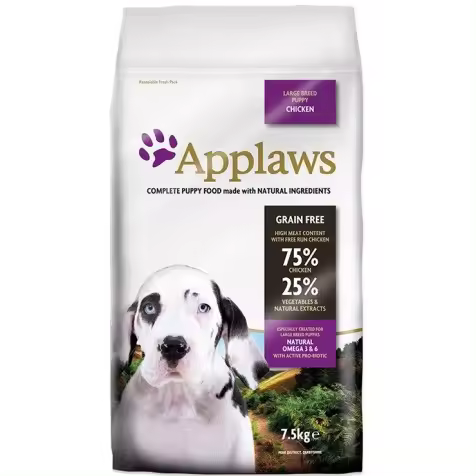 Applaws Puppy Razas Grandes Pollo 7.5 Kg - 1