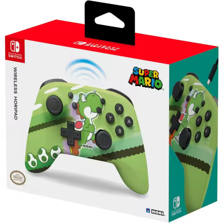Mando Switch Horipad Yoshi - Nintendo Switch - Nuevo Precintado - 1
