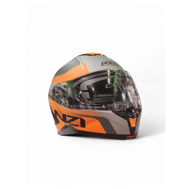 CASCO MODULAR NZI COMBI 3 DUO DAILY NEGRO NARANJA ANTRACITA - 1