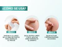 Garnier | Pack Pure Active Gel limpiador Anti Puntos Negros con Carbón y Ácido Salicílico purifica intensamente los poros y reduce puntos negros. 250ml + Pimple Patches para granos 22unidades - details 2