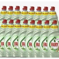 Fairy Limpieza Y Cuidado Aloe Vera Y Pepino Lavavajillas Líquido Con Protección De La Dermis Beneficia La Piel Y Combate La Grasa 16x520ML - details 0