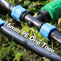 Tubo De Rociado PE 16mm 50/100m Para Jardín Estufa Agricultura Riego Soaker Hose Con Espaciado De 10-40cm Dripper Flexible ANTI-UV - details 4
