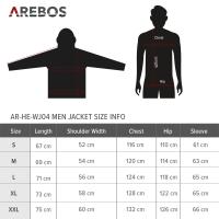 AREBOS Chaqueta Térmica Calefactable Negra Chaqueta Outdoor Unisex - details 40