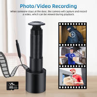 Cámara De Ojo De La Puerta Digital Elecpow 1080P WiFi 2.4G/5G Con Detección De Movimiento Seguridad Doméstica Sin Batería Compatible Con Tuya - details 2