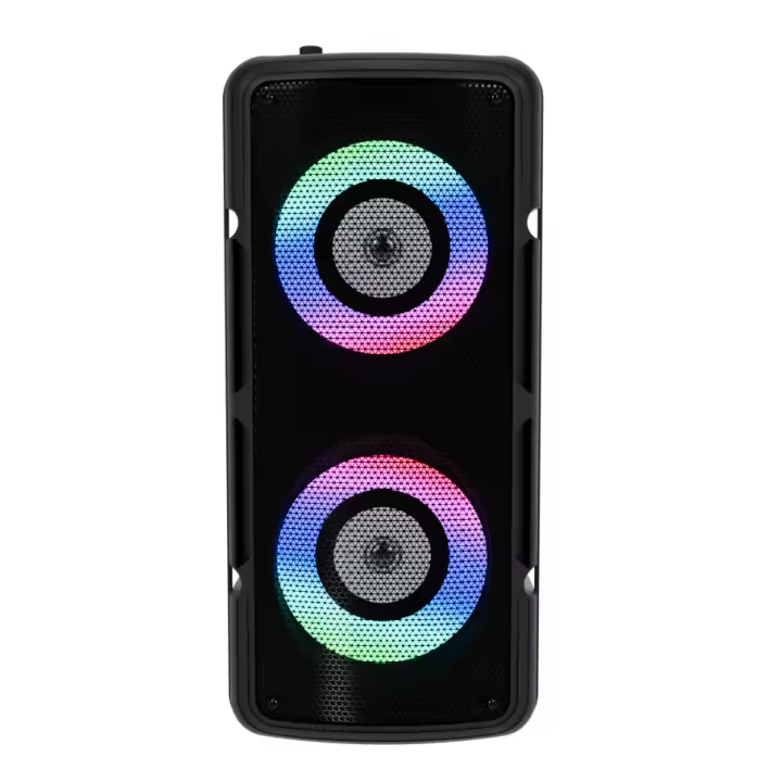 LIFA Altavoz de Bluetooth grande portátil con luces LED, reproductor de música MP3, Bluetooth, USB, Tarjeta SD, Jack 3.5mm, Radio FM JBK8908 - 1