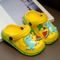Zapatillas De Dinosaurio Para Niños Antideslizantes Secado Rápido Transpirables Sandalias De Jardín Para Bebés Con Patrón De Dinosaurio - details 8