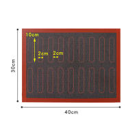 Manta De Silicona Perforada Para Hornear Resistente Al Calor Para Galletas Y Pastelería Almohadilla Antideslizante Para Amasar No Adhesiva - details 9