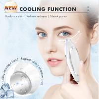Masajeador de Levantamiento Facial RF para Belleza y Cuidado de la Piel Herramienta de Masaje de Ojo y Cuello Caliente y Frío - details 0
