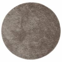vidaXL Alfombra pelo largo aspecto brillante ISTAN Ø 100 cm Color Antracita,  Beige,  Crema y mas Alfombras de área  Alfombra de Piso para Sala de Estar Dormitorio Habitación Salón - details 3