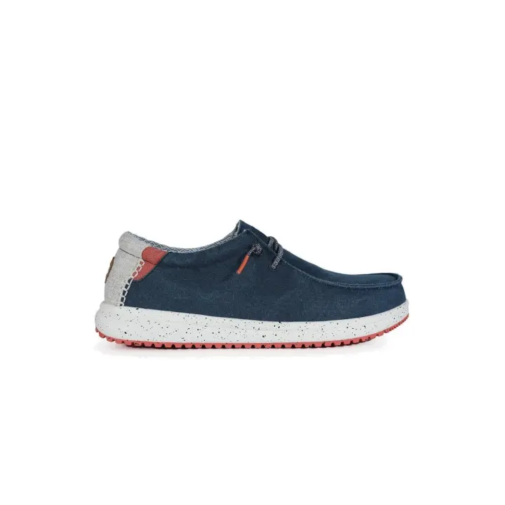 Zapatillas Pitas Nias Hombre Marino - 1