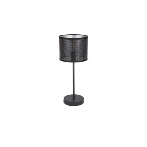 FABRILAMP Lámpara de Mesa Sobremesa Anastasia 1xe14 Negro/negro-plata 42,5x17x17 Cm - Elegante Diseño - 1