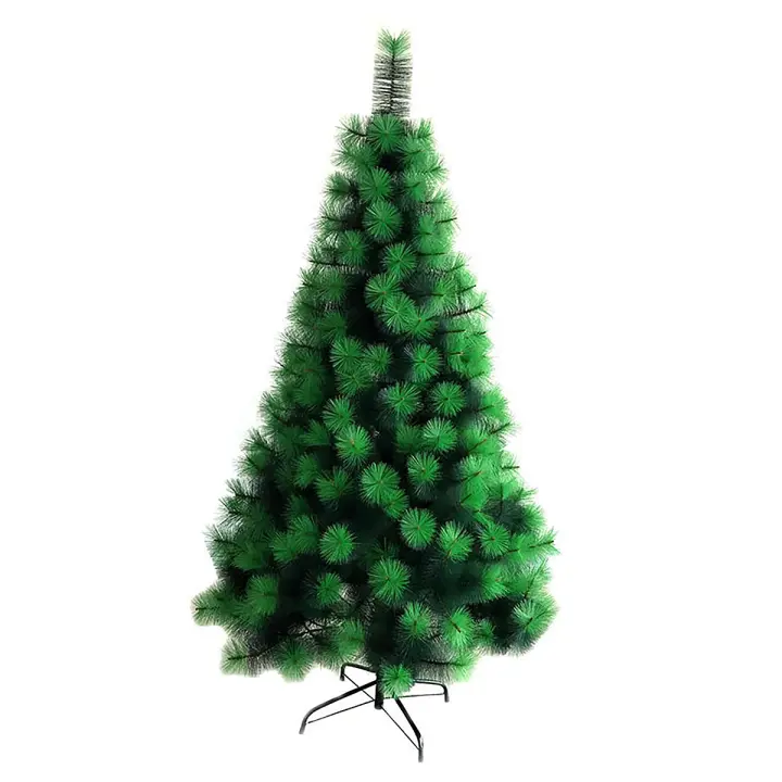 【DELUXE】ARBOL DE NAVIDAD EXTRARELLENA, Arbol Pino Artificial Verde Oscuro con Punta Verde Claro, Arbol Navidad Con Piña, Arbol Navideña de Pino Agujas de 60cm, 90cm, 120cm, 150cm, 180cm y 210cm, SUPERFRONDOSOS. - 1