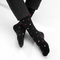 6 Pares De Calcetines De Negocios Para Hombre De Algodón De Alta Calidad Diseño De Moda Talla Grande Calcetines Deportivos Suaves Y Comprimidos - details 8