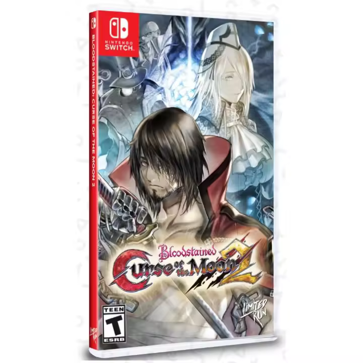 BLOODSTAINED CURSE OF MOON 2 NINTENDO SWITCH LIMITED RUN PRECINTADO - 1