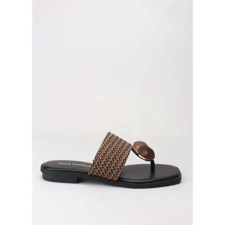 esclava piedra rafia marron NOA HARMON - 1